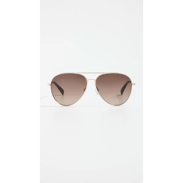 rag amp bone Street Aviators SunglassesGold