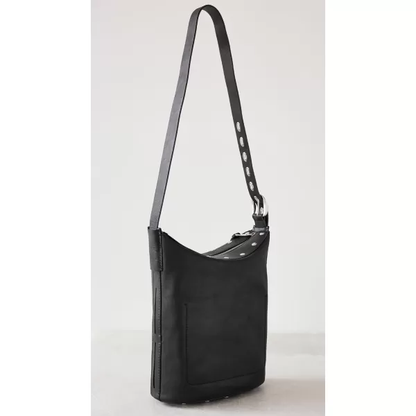 rag amp bone Womens Belize Bucket Bag StudsBlk