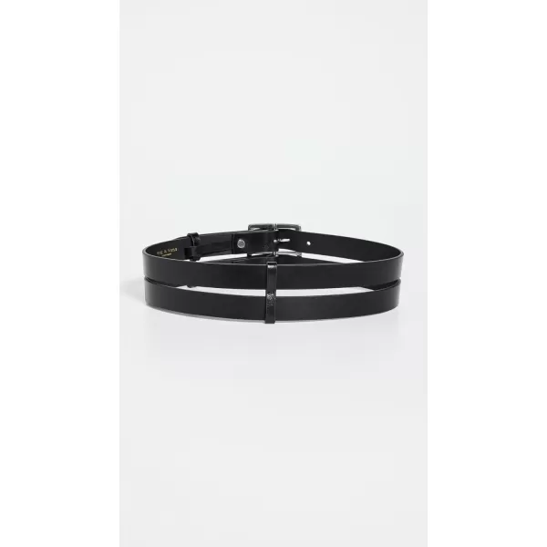 rag amp bone Womens Hookup BeltBlk