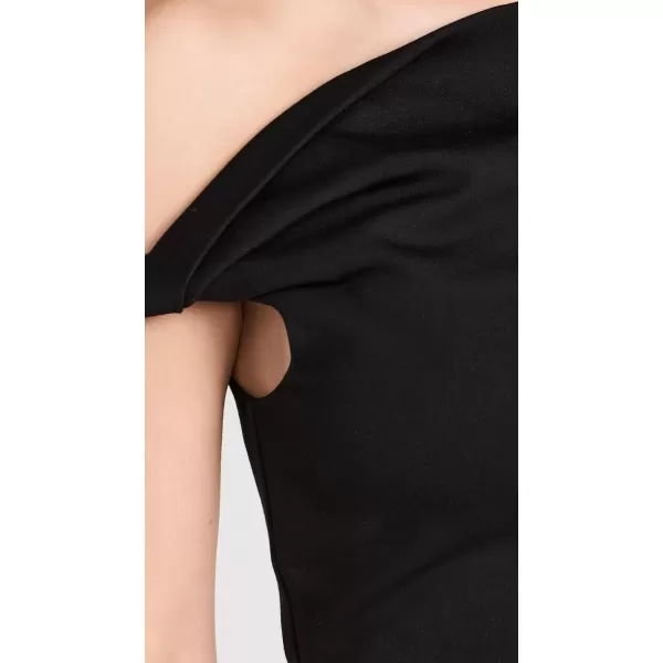 rag amp bone Womens Irina One Shoulder TopBlack