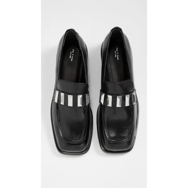 rag amp bone Womens Maxwell LoafersBlack