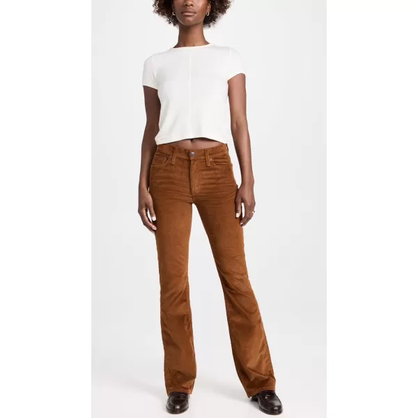 rag amp bone Womens Peyton Cord Mid Rise PantsGold