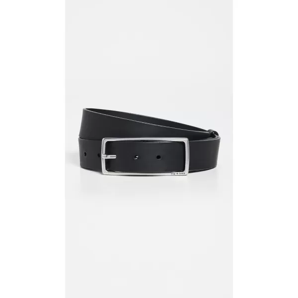 rag amp bone Womens Rebound BeltBlackSilver