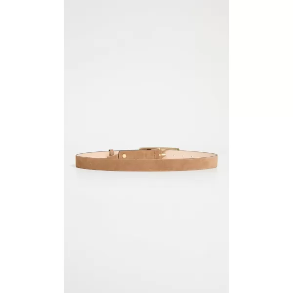 rag amp bone Womens Small Rebound Texture BeltCamel Suede