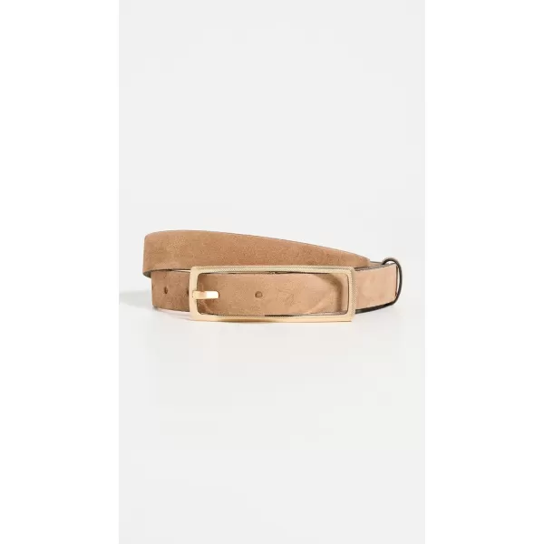 rag amp bone Womens Small Rebound Texture BeltCamel Suede