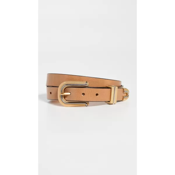 rag amp bone Womens Ventura BeltLight Brown