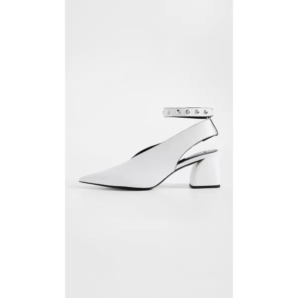 rag amp bone Womens Victory Mule SlingbacksBright White