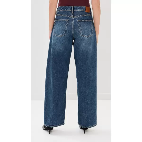 ANINE BING Womens Manon JeansWashed Blue