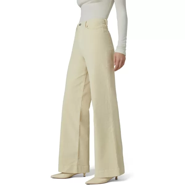 Joes Womens The Mia High Rise Wide Leg JeanCreme Brulee Corduroy