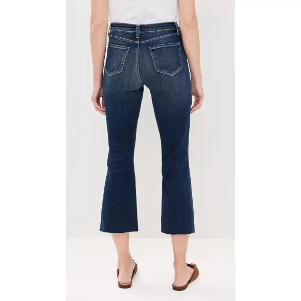 LAGENCE Womens Kendra Crop Flare JeansColumbia