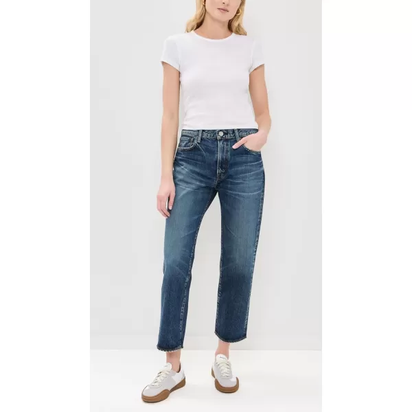 MOUSSY VINTAGE Womens MV Jessamine Boys JeansDark Blue