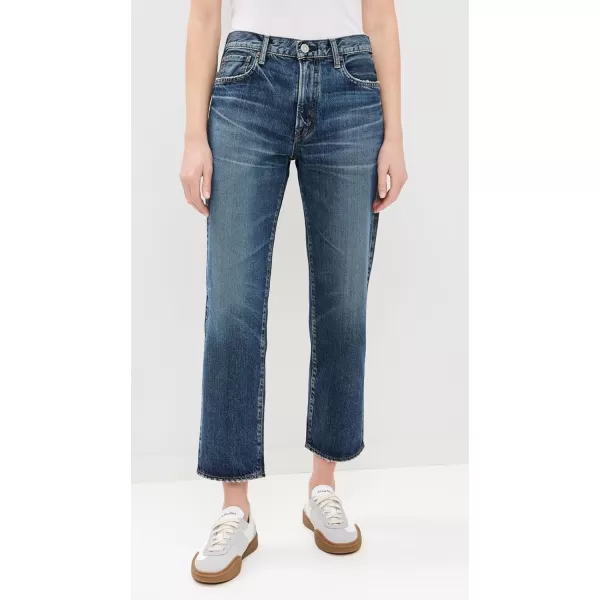 MOUSSY VINTAGE Womens MV Jessamine Boys JeansDark Blue