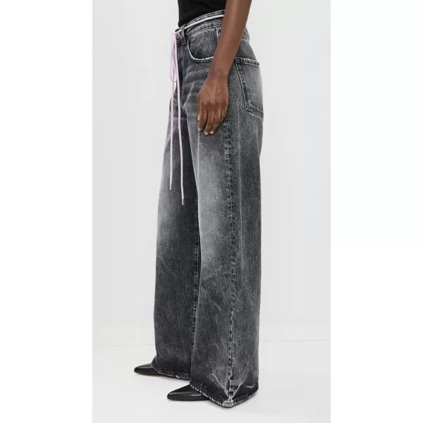 Womens Debby Wide Leg JeansGrey