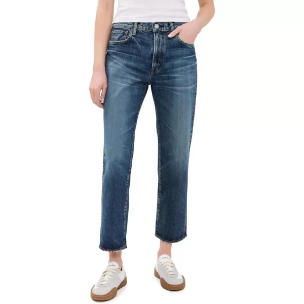 MOUSSY VINTAGE Womens MV Jessamine Boys JeansDark Blue