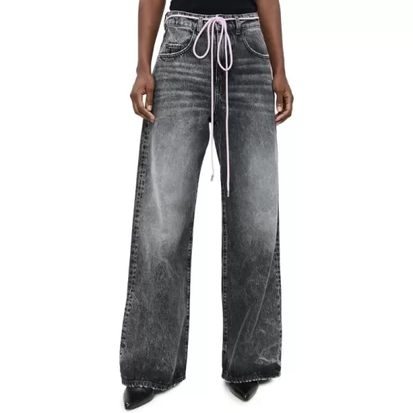 Womens Debby Wide Leg JeansGrey