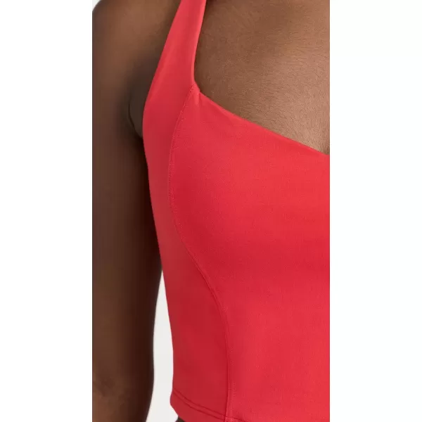 imageBeyond Yoga Womens Powerbeyond Intensity Racerback Cropped TopRetro Red