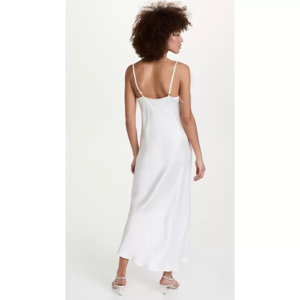 imageSleeper Womens Boheme Slip Dress with FeathersWhite