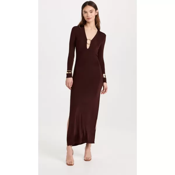 imageWomens Long Helios DressBrown