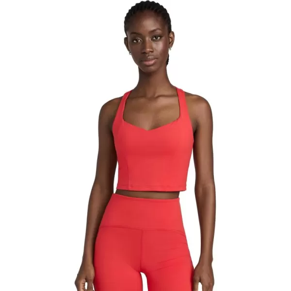 imageBeyond Yoga Womens Powerbeyond Intensity Racerback Cropped TopRetro Red