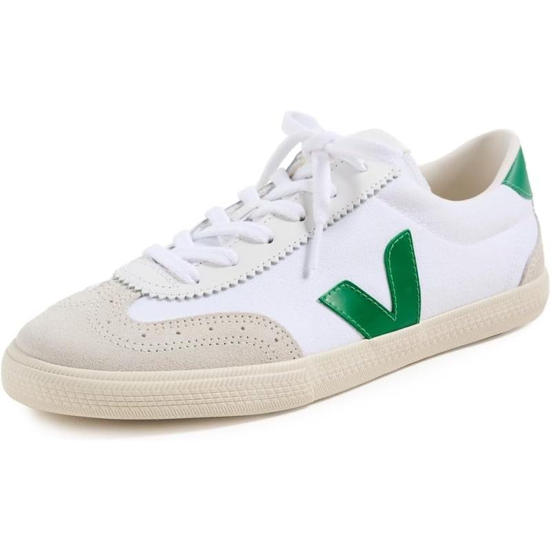 imageVeja Women Volley Sneakers White  AquaWhiteEmeraude