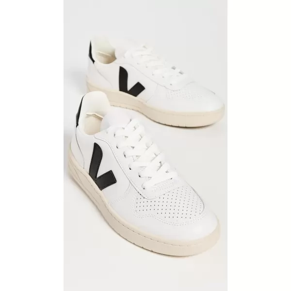 imageVeja Women V10 Sneakers Extra White  Black 6 US