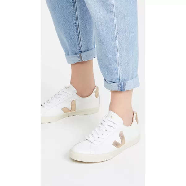 imageVeja Womens V10 SneakersExtra White  Platine