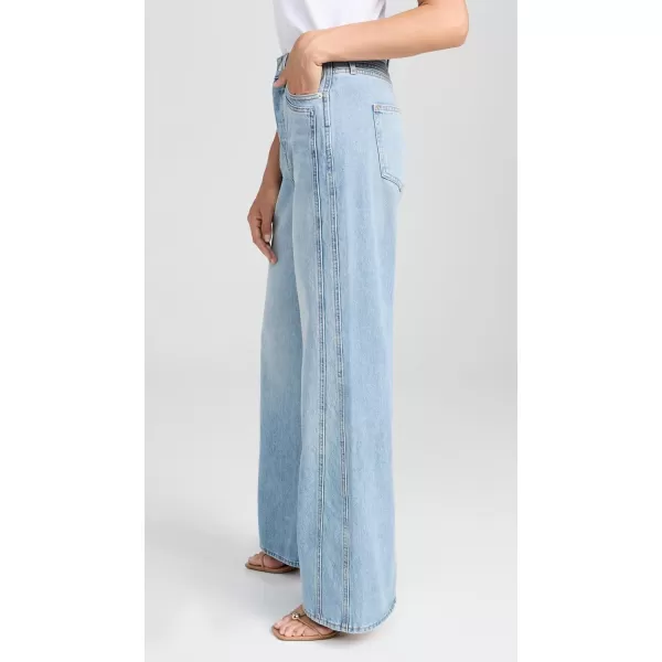 imageVeronica Beard Jean Womens Taylor High Rise Wide Leg JeansNova