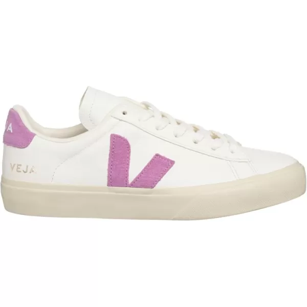 imageVeja Women Campo Sneakers Black  WhiteExtra White  Mulberry