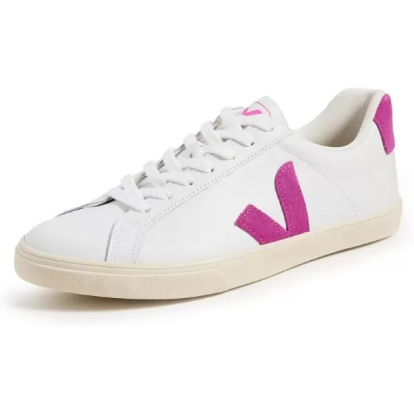 imageVeja Womens Esplar Logo SneakersExtra WhiteUltraviolet