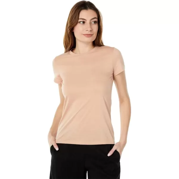 imageVince Womens Essential Crew TeeLt Blush Sand