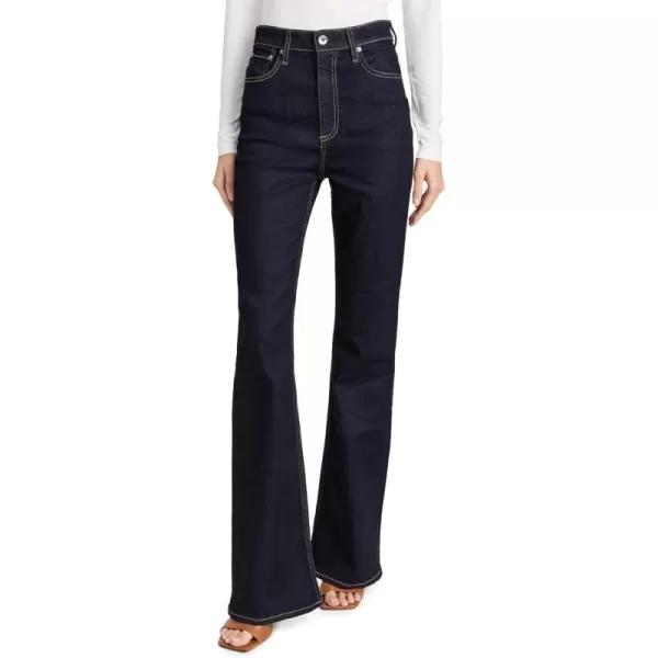 imagerag ampamp bone Womens ICON Casey HighRise Flare JeansRinse