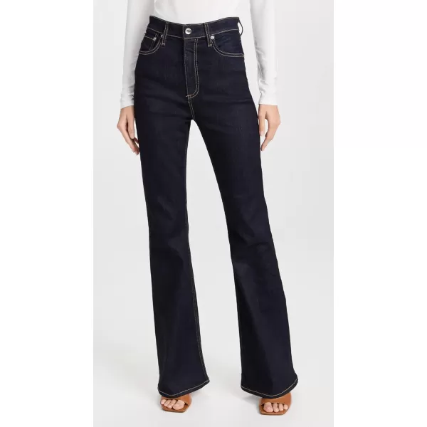 imagerag ampamp bone Womens ICON Casey HighRise Flare JeansRinse