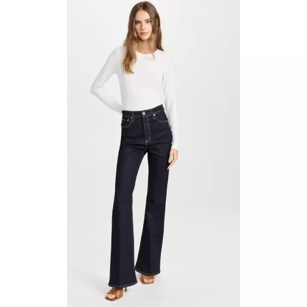 imagerag ampamp bone Womens ICON Casey HighRise Flare JeansRinse