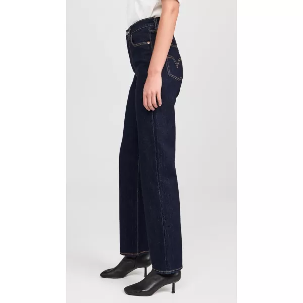 imageLevis Womens Ribcage Full Length JeansSmall Course