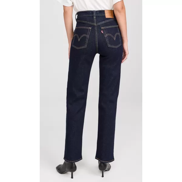 imageLevis Womens Ribcage Full Length JeansSmall Course