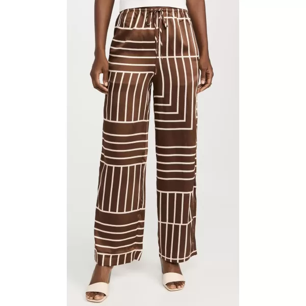 imageRails Womens Damani PantsBrown Line Art