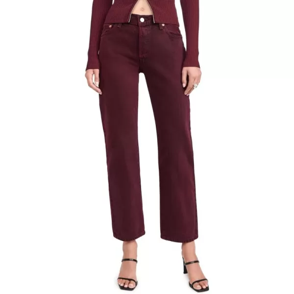 imageLevis Womens 501 90s JeansImbued Windsor Wine