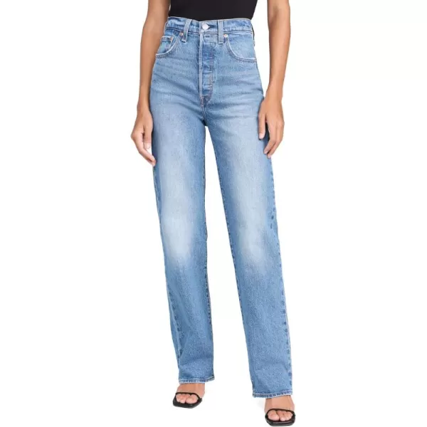 imageLevis Womens Ribcage Full Length JeansDance Around