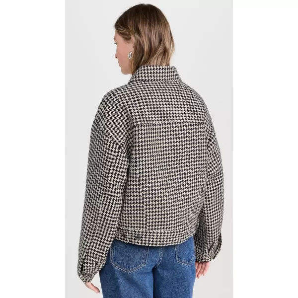 imageFRAME Womens The Tweed Boxy JacketHoundstooth