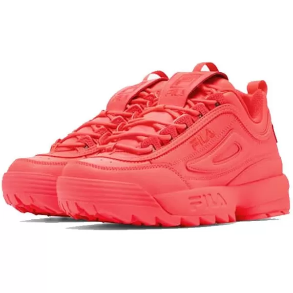 imageFila Womens Disruptor 2 Wedge SneakerFiery Coral