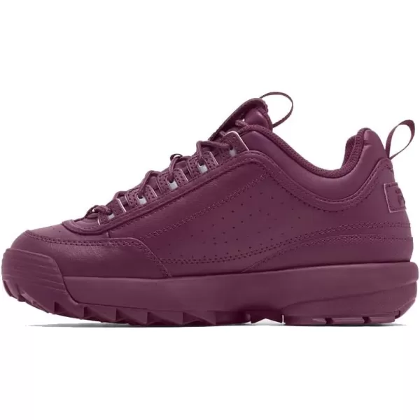 imageFila Womens Disruptor 2 Wedge SneakerGrape WineGrape WineGrape Wine