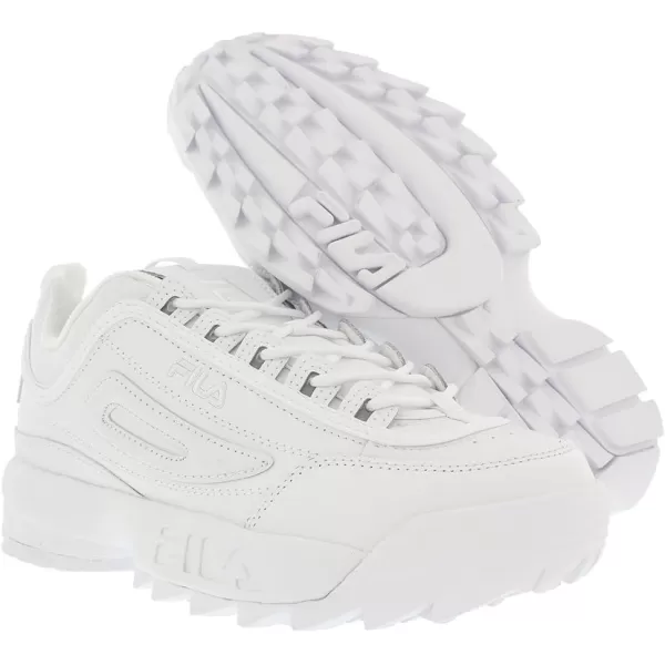 imageFila Womens Disruptor 2 Wedge SneakerPure WhiteAlabaster WhiteWhite