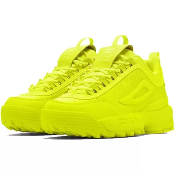 imageFila Womens Disruptor 2 Wedge SneakerSafety YellowSafety YellowSafety Yellow