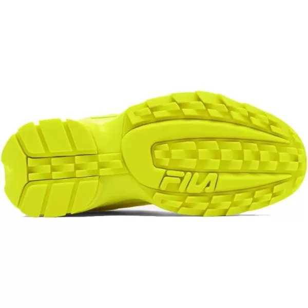 imageFila Womens Disruptor 2 Wedge SneakerSafety YellowSafety YellowSafety Yellow