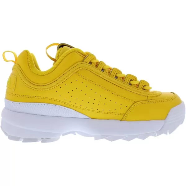 imageFila Womens Disruptor 2 Wedge SneakerSpectra YellowSpectra YellowWhite