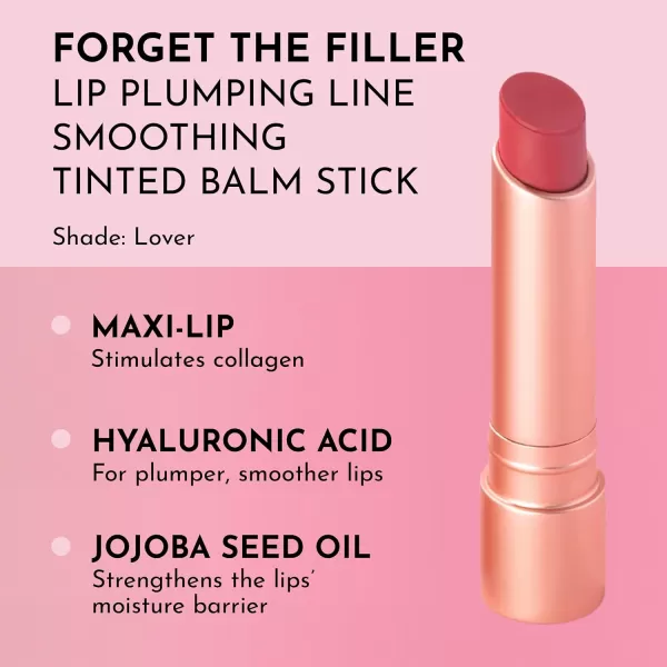 imageLAWLESS Forget the Filler Lip Plumping Line Smoothing Tinted Balm Pink Marshmallow 009 OunceLover