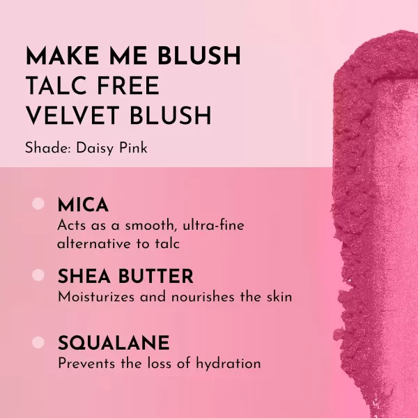 imageLAWLESS Make Me Blush TalcFree Velvet Blush  Sakura  Premium Blush with Natural Ingredients to Moisturize and Nourish Skin While Imparting a Soft Silky Finish  018 ozDaisy Pink