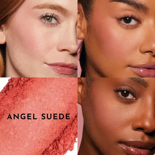 imageLAWLESS Make Me Blush TalcFree Velvet Blush  Sakura  Premium Blush with Natural Ingredients to Moisturize and Nourish Skin While Imparting a Soft Silky Finish  018 ozAngel Suede