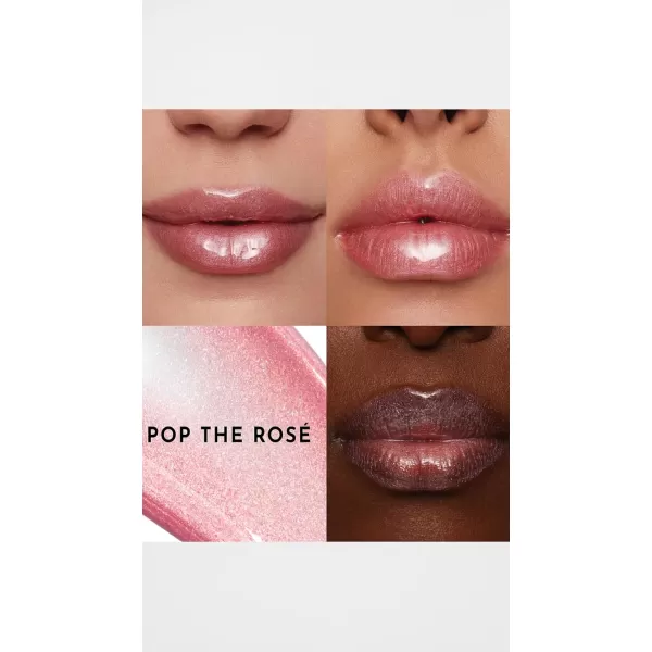 imageLawless Womens Forget the Filler Lip Plumper Line Gloss Pop the Ros Pink 011 Fl OzPop the Ros