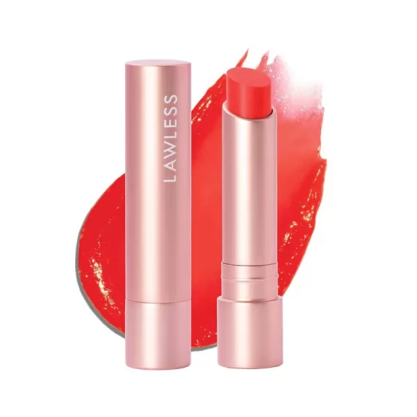 imageLAWLESS Forget the Filler Lip Plumping Line Smoothing Tinted Balm Pink Marshmallow 009 OunceCherry Vanilla